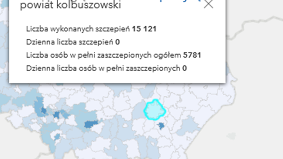 Nowe zachorowania i liczba szczepień w powiecie kolbuszowskim i na Podkarpaciu  - Zdjęcie główne