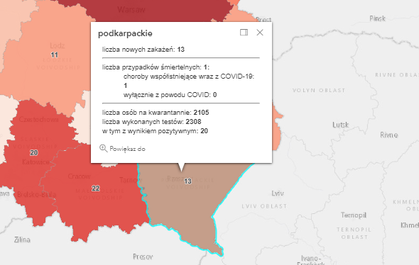 Koronawirus na Podkarpaciu. Nowe zakażenia [piątek - 13 sierpnia] - Zdjęcie główne