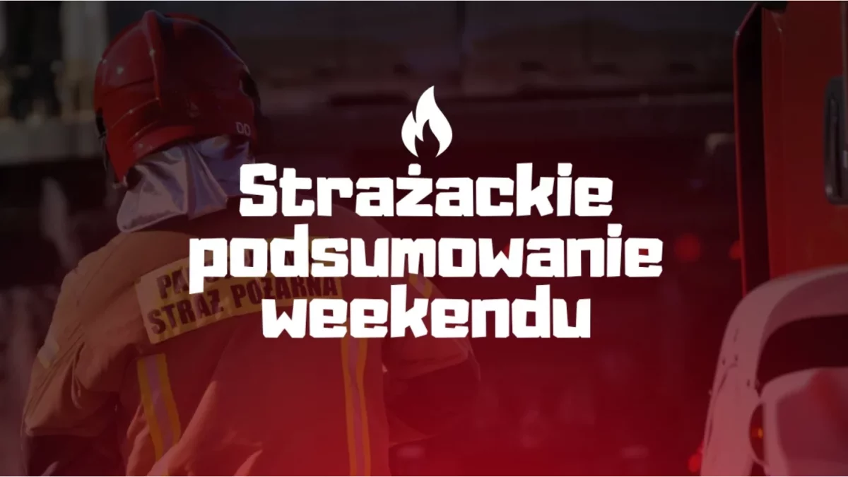 Pomoc w otwarciu mieszkania i inne. Strażackie podsumowanie weekendu - Zdjęcie główne