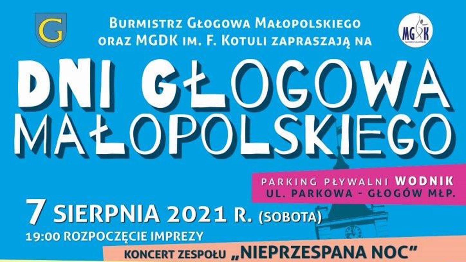 Z regionu: Dni Głogowa Małopolskiego 2021. Wystąpi Kamil Bednarek [PROGRAM] - Zdjęcie główne