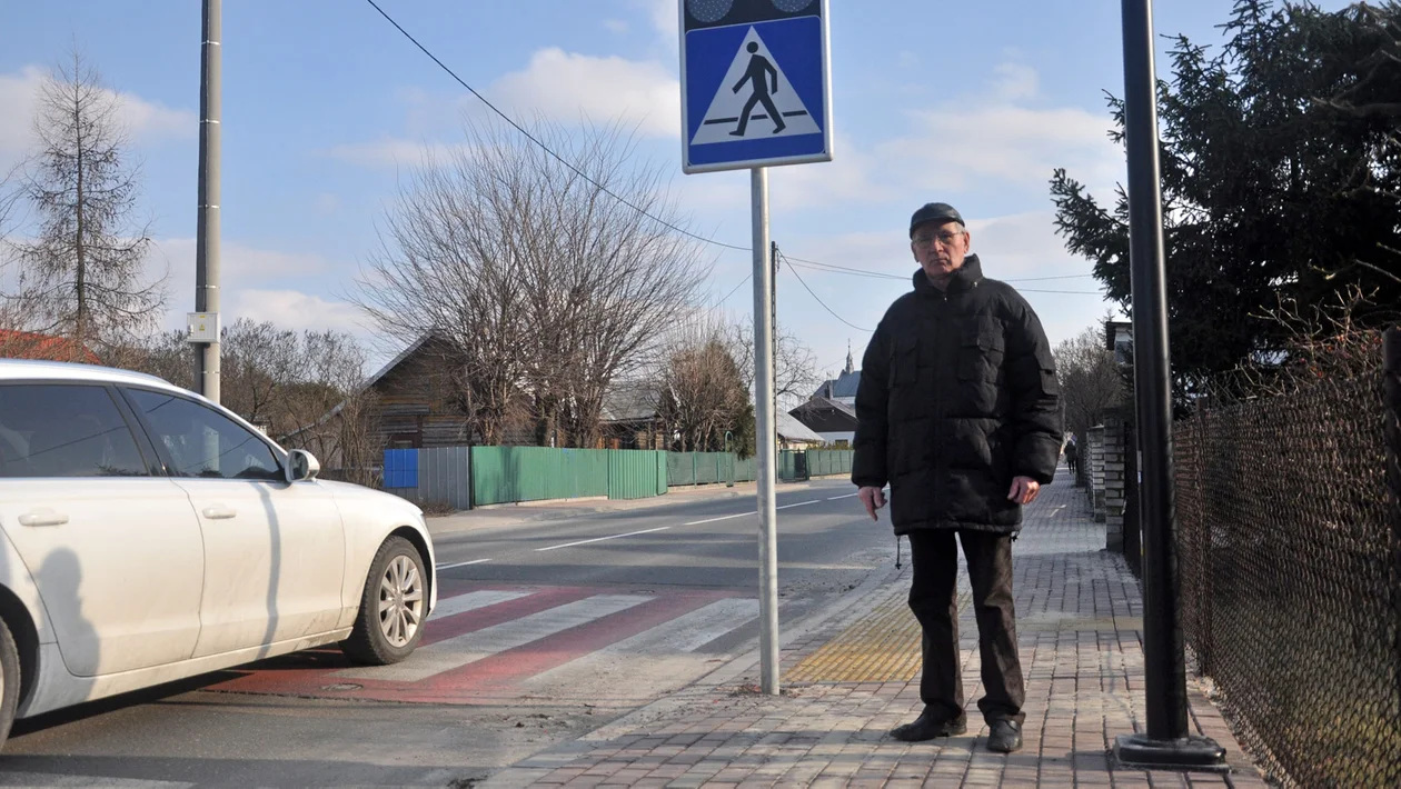 Mieszkaniec miasta skarży się na nowoczesne przejście dla pieszych w Kolbuszowej. - Trudno tu wytrzymać! - mówi [ZDJĘCIA - WIDEO] - Zdjęcie główne