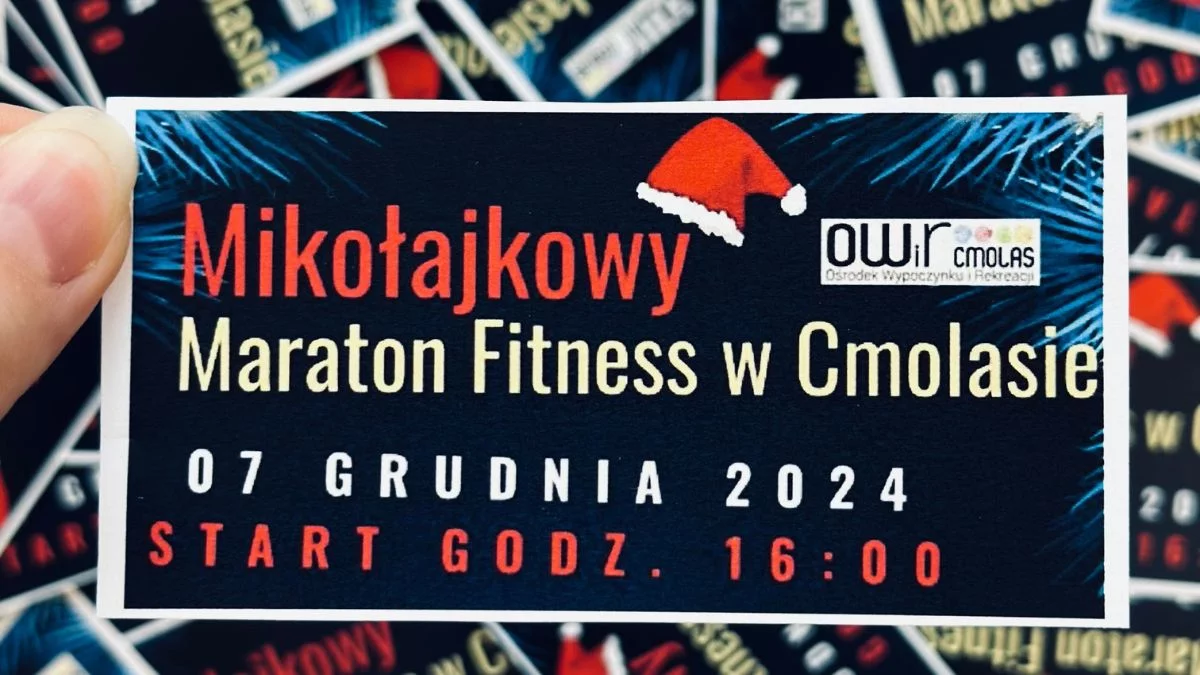 Konkurs! Wygraj darmową wejściówkę na wyjątkowy Mikołajkowy Maraton FItness w Cmolasie! - Zdjęcie główne