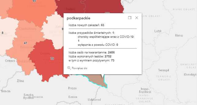 Zakażenia koronawirusem na Podkarpaciu [wtorek - 28 września] - Zdjęcie główne