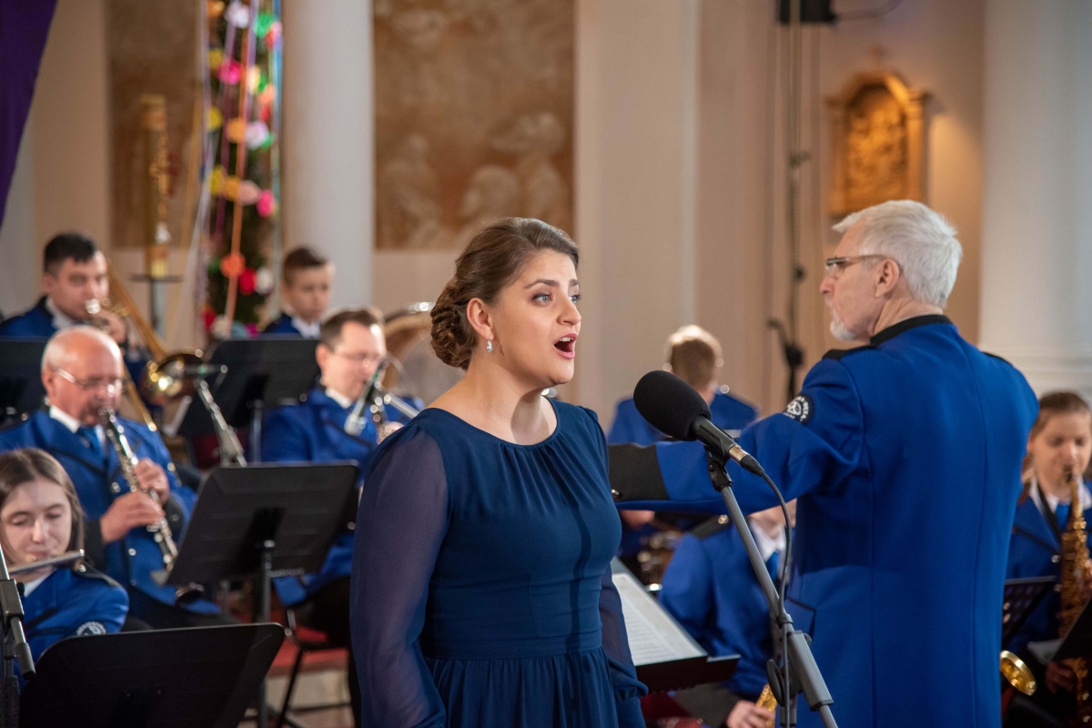 Koncert pasyjny w Zarębkach. Katarzyna Liszcz-Starzec.