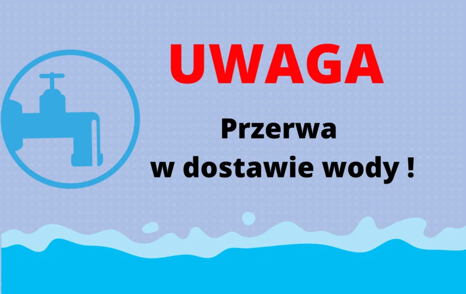 7 lipca nastąpi przerwa w dostawie wody  - Zdjęcie główne