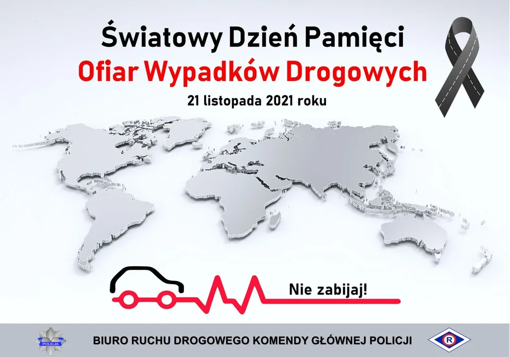 Dzisiaj Światowy Dzień Pamięci Ofiar Drogowych. Niech refleksja uchroni nas od śmierci - Zdjęcie główne