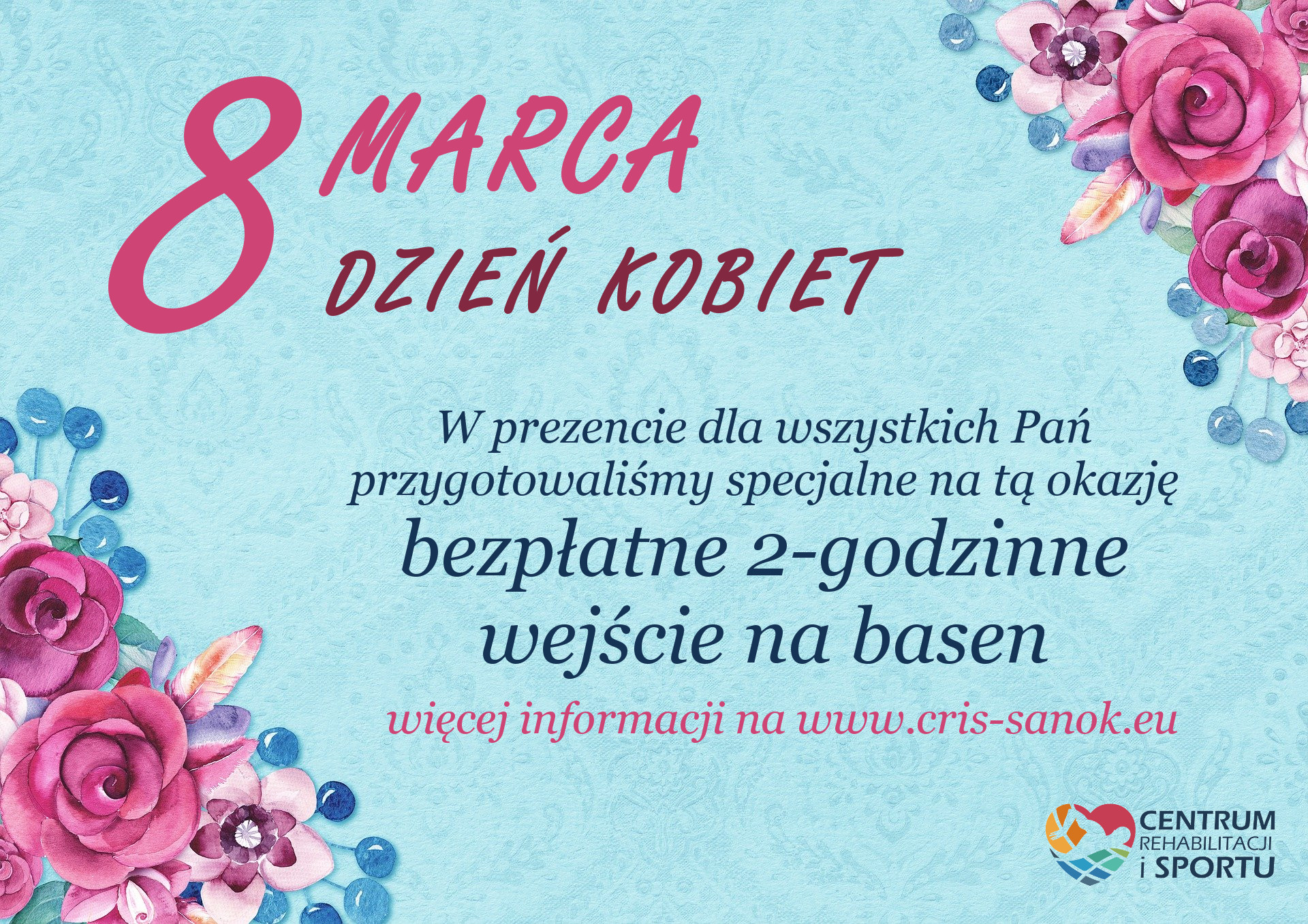 Aktywny Dzień Kobiet na basenie MOSiR w Sanoku - Zdjęcie główne