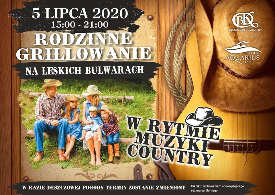 Rodzinne grillowanie w rytmach country zamiast Festiwalu Country w Bieszczadach  - Zdjęcie główne