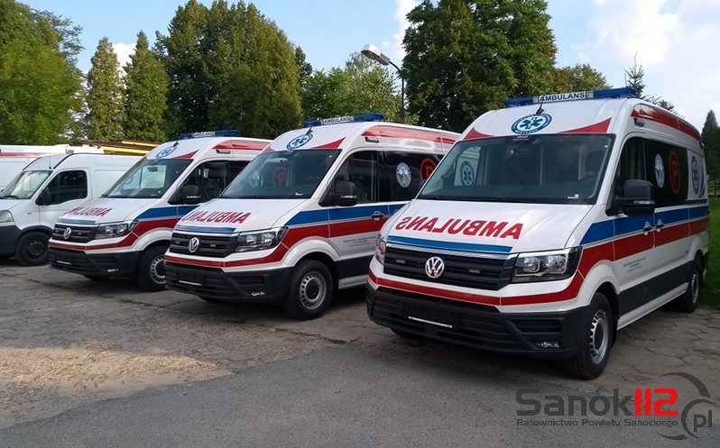 Nowe ambulanse dla Bieszczadzkiego Pogotowia Ratunkowego! - Zdjęcie główne