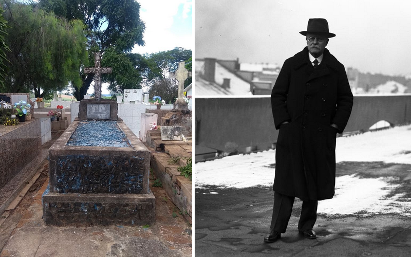 Odnalazł opuszczony grób księcia z Podkarpacia w Brazylii [FOTO MAPA] - Zdjęcie główne