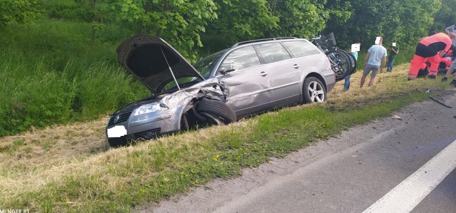 Straciła panowanie nad pojazdem i doprowadziła do zderzenia [ZDJĘCIA] - Zdjęcie główne