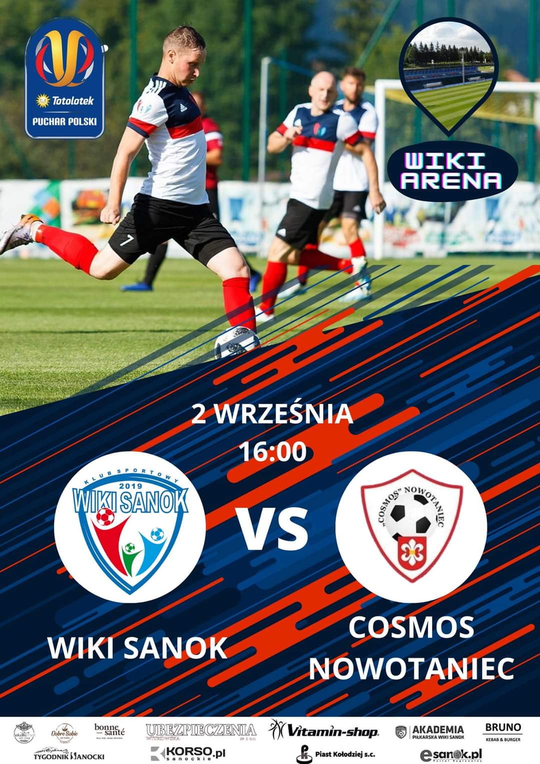 Wiki Sanok - Cosmos Nowotaniec już w najbliższą środę - Zdjęcie główne