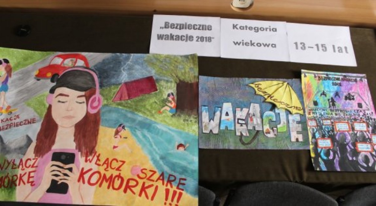 Przypominamy o trwającym konkursie "Bezpieczne wakacje 2019" - Zdjęcie główne