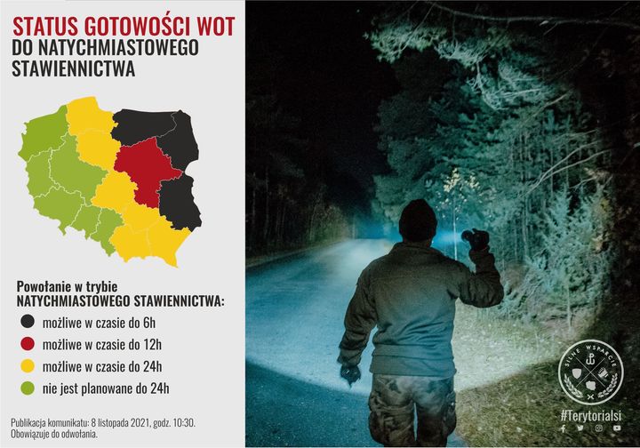 Mobilizacja Wojsk Obrony Terytorialnej w całej Polsce! Czarny ALERT! - Zdjęcie główne