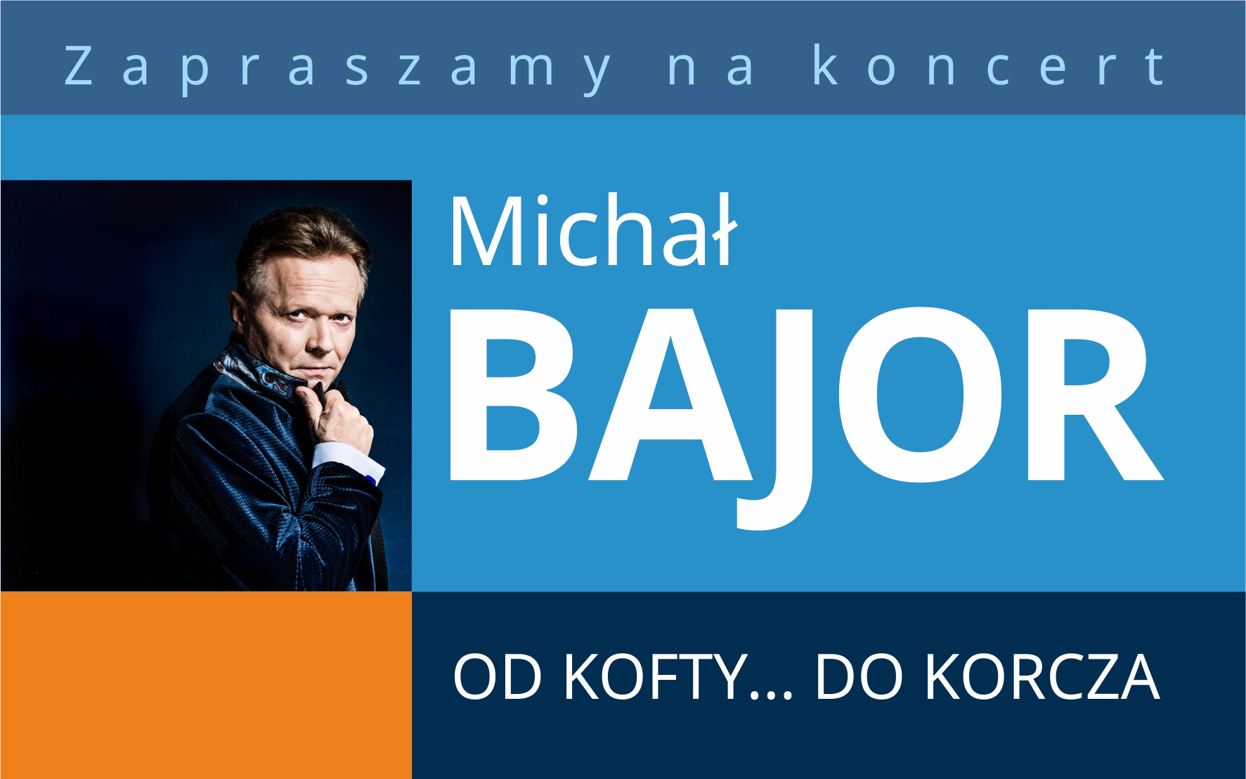 Michał Bajor wystąpi w Sanockim Domu Kultury - Zdjęcie główne