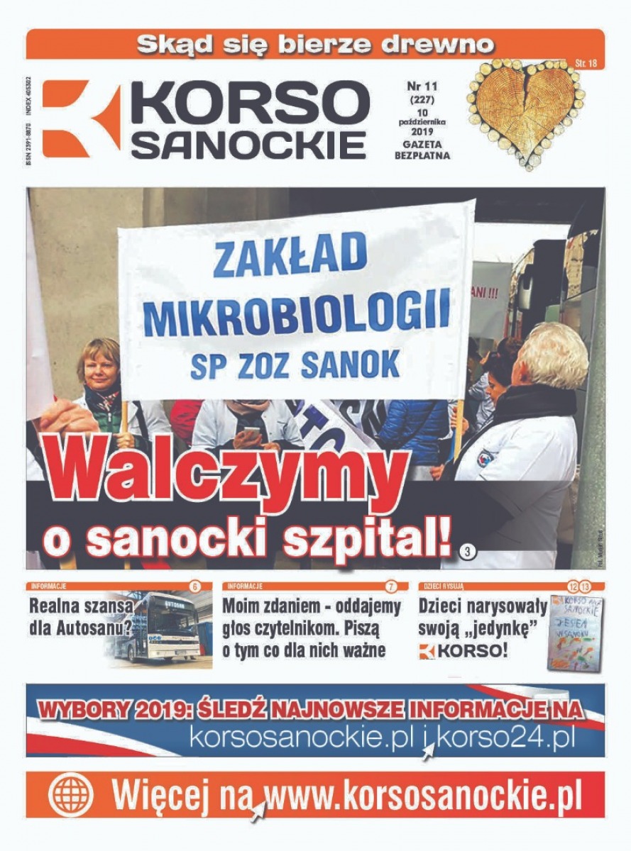 Nowy numer Korso Sanockiego - nr 11/2019 - Zdjęcie główne