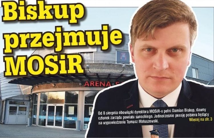 Biskup przejmuje MOSIR - Zdjęcie główne