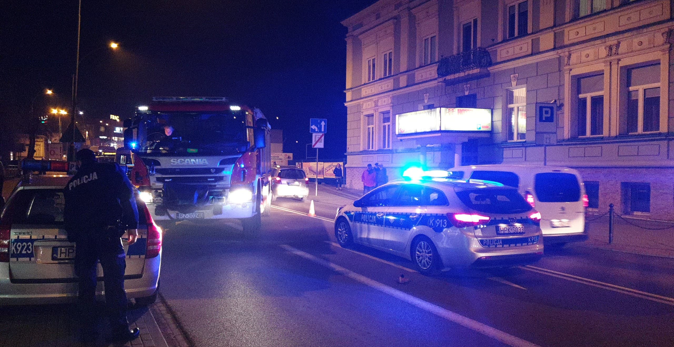 Z OSTATNIEJ CHWILI: Potrącenie pieszego na ul. Jagiellońskiej [FOTO+VIDEO] - Zdjęcie główne