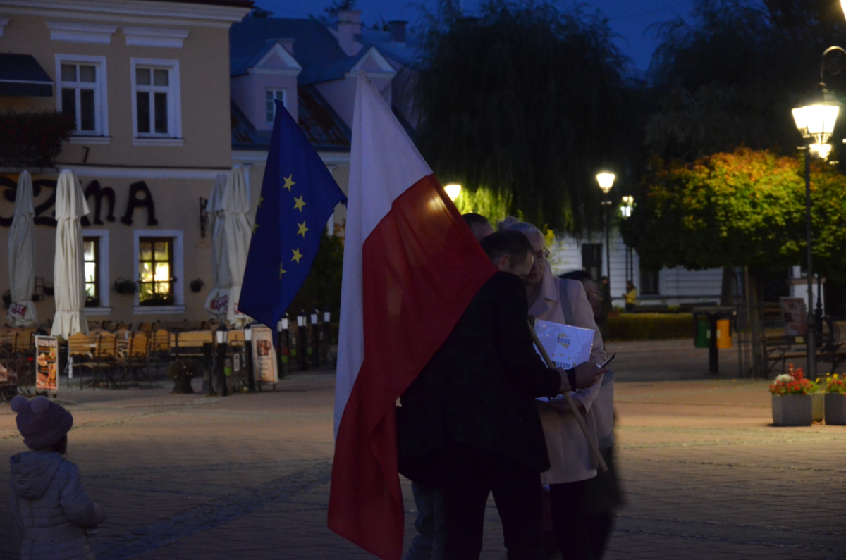 Europa to My! Sanoczanie protestowali na Rynku