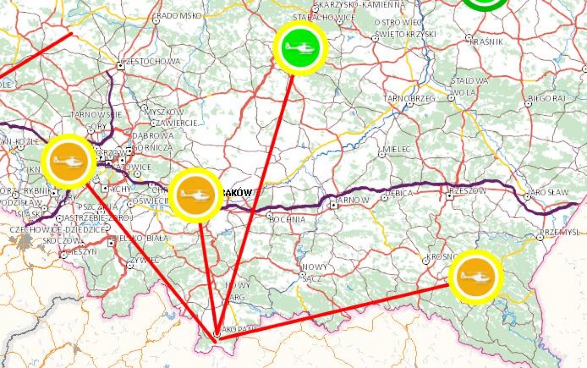 Turyści w Tatrach rażeni przez piorun - na pomoc poleciała załoga LPR Sanok! - Zdjęcie główne