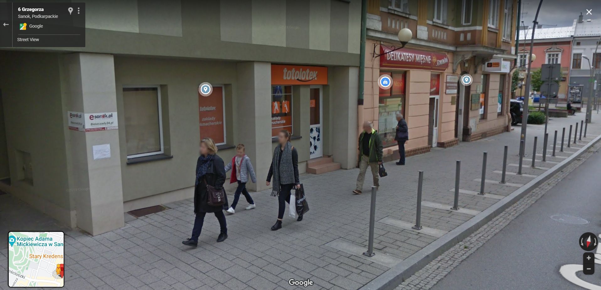 Uliczna moda na Podkarpaciu. Zobacz zdjęcia Google Street View z Sanoka - Zdjęcie główne