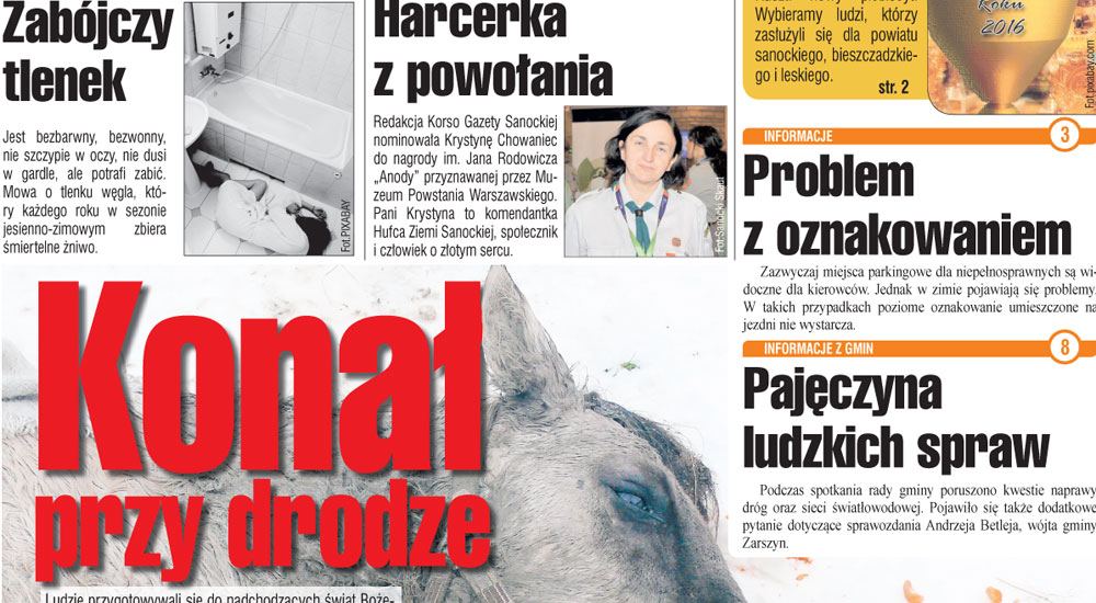 Korso Gazeta Sanocka nr 52/2016 - Zdjęcie główne