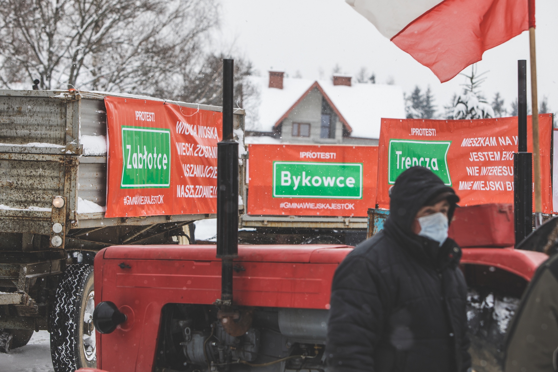 Traktory wyruszyły na protest! [ZDJECIA+FILM] - Zdjęcie główne