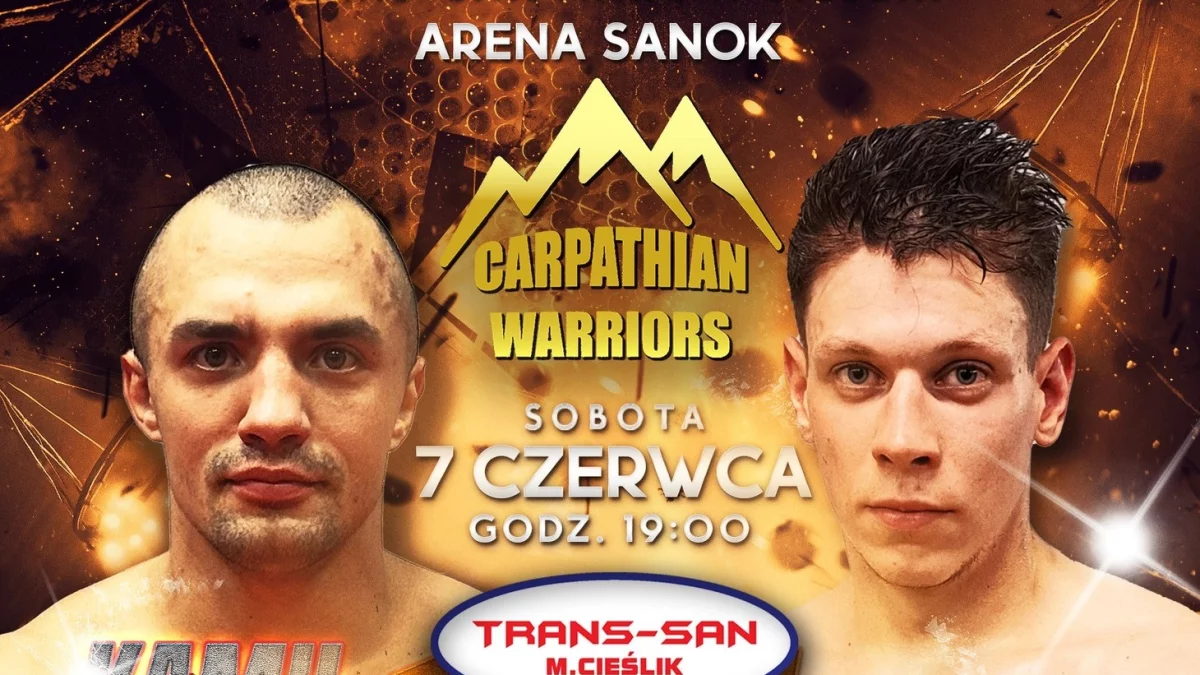 Carpathian Warriors 16 już 7 czerwca w Sanoku! Walka o pas mistrzowski w Arenie Sanok - Zdjęcie główne