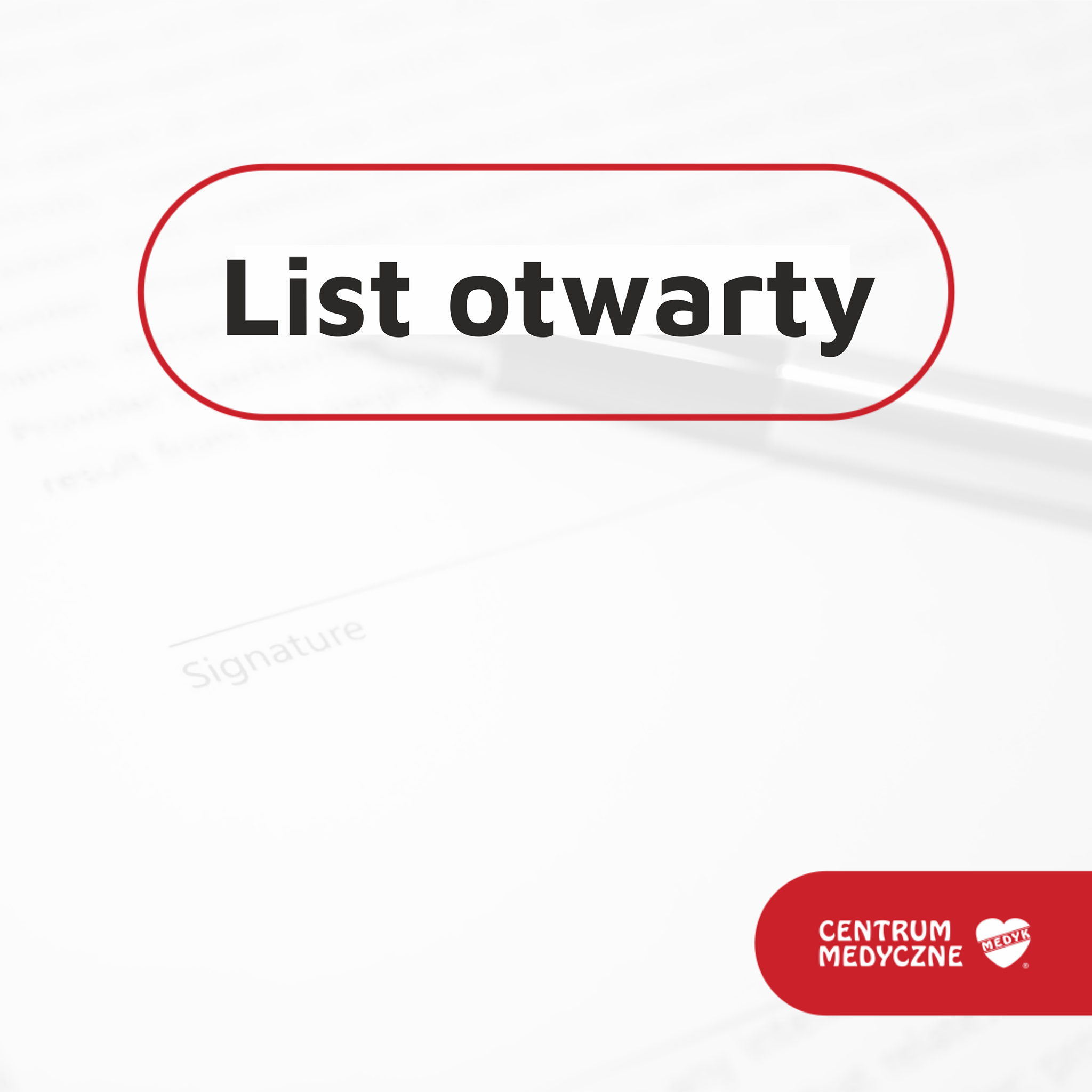 List Otwarty do posła Dariusza Jońskiego od CM Medyk - Zdjęcie główne