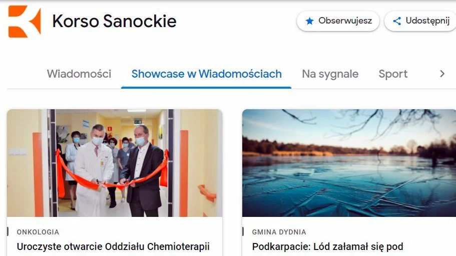 Korso Sanockie w nowym projekcie Google. Do Polski zawitał Showcase - Zdjęcie główne
