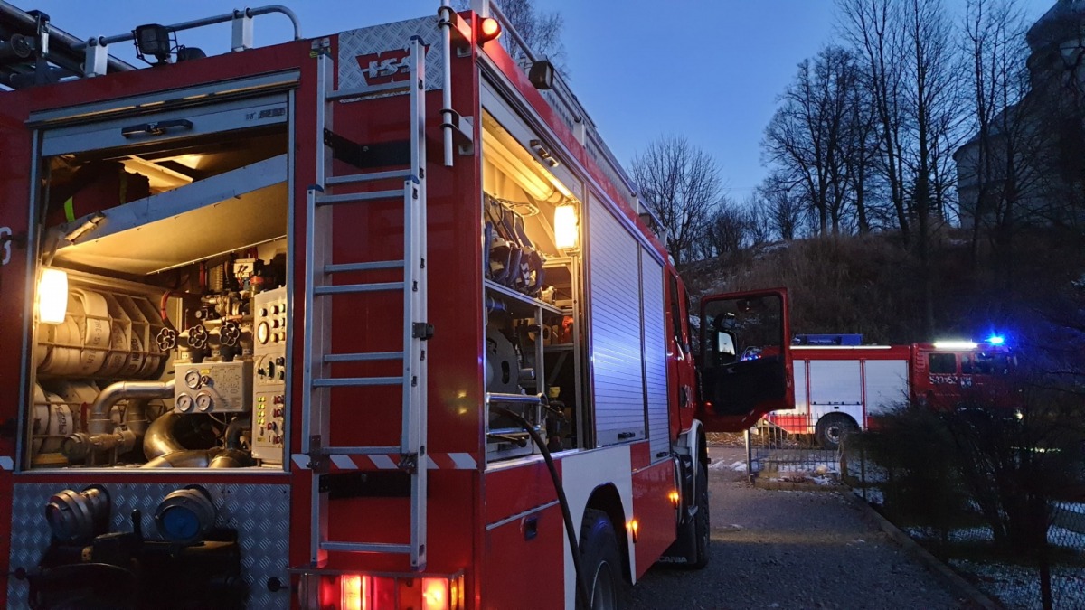 ZAGÓRZ WIELOPOLE: Pożar sadzy w kominie [FOTO] - Zdjęcie główne