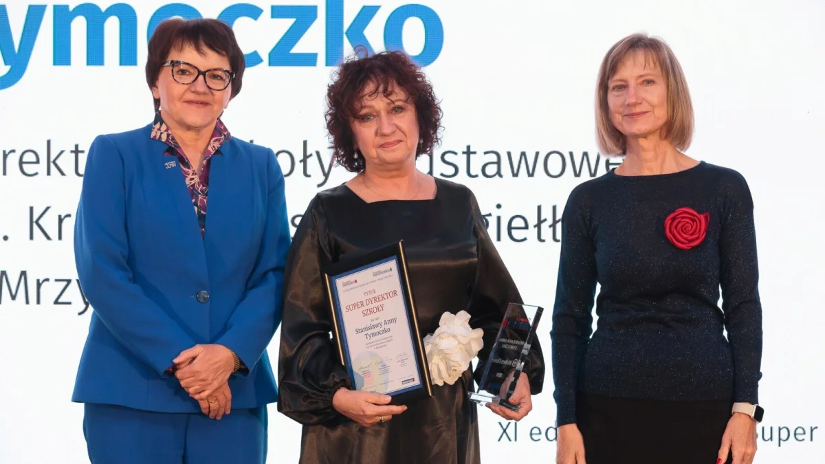 Anna Tymoczko „Super Dyrektorem Szkoły”! Sukces szkoły w Mrzygłodzie doceniony na arenie ogólnopolskiej - Zdjęcie główne
