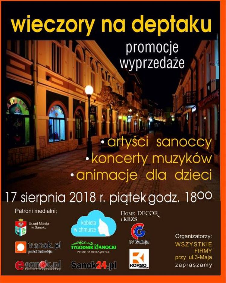 Wieczory z kulturą na deptaku - Zdjęcie główne