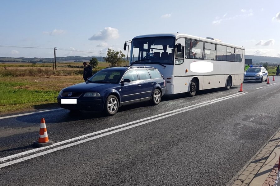 Zdarzenia drogowe na terenie powiatu sanockiego  - Zdjęcie główne