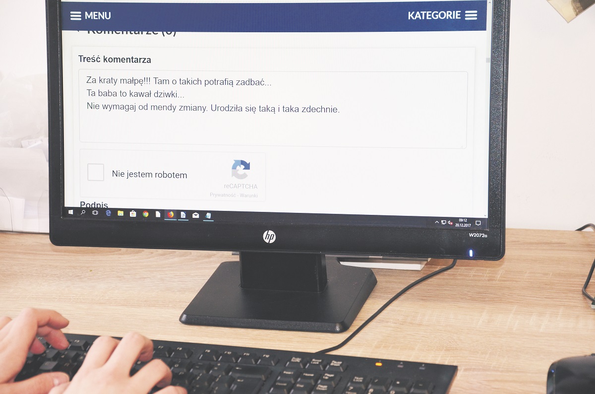 Hejt w internecie. Słowa ranią bardziej niż nóż - Zdjęcie główne