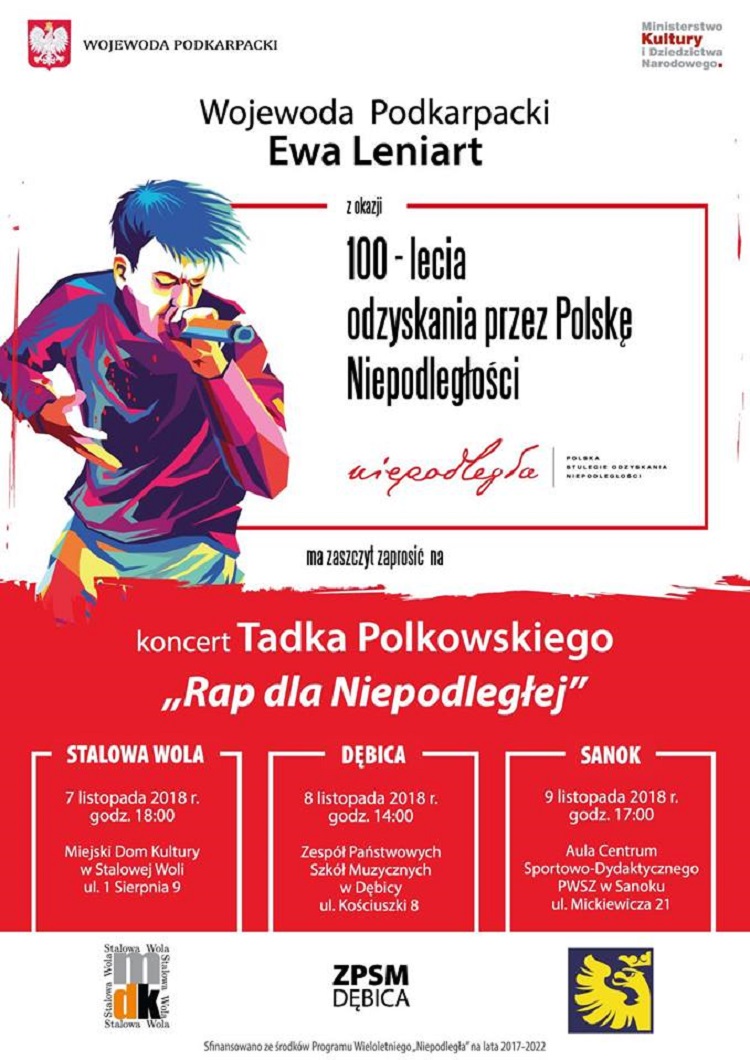  „Rap dla Niepodległej” - koncert w PWSZ - Zdjęcie główne