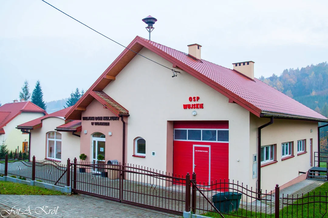 W nocy skradziono "dary" dla OSP Wujskie z parkingu pod kościołem - Zdjęcie główne