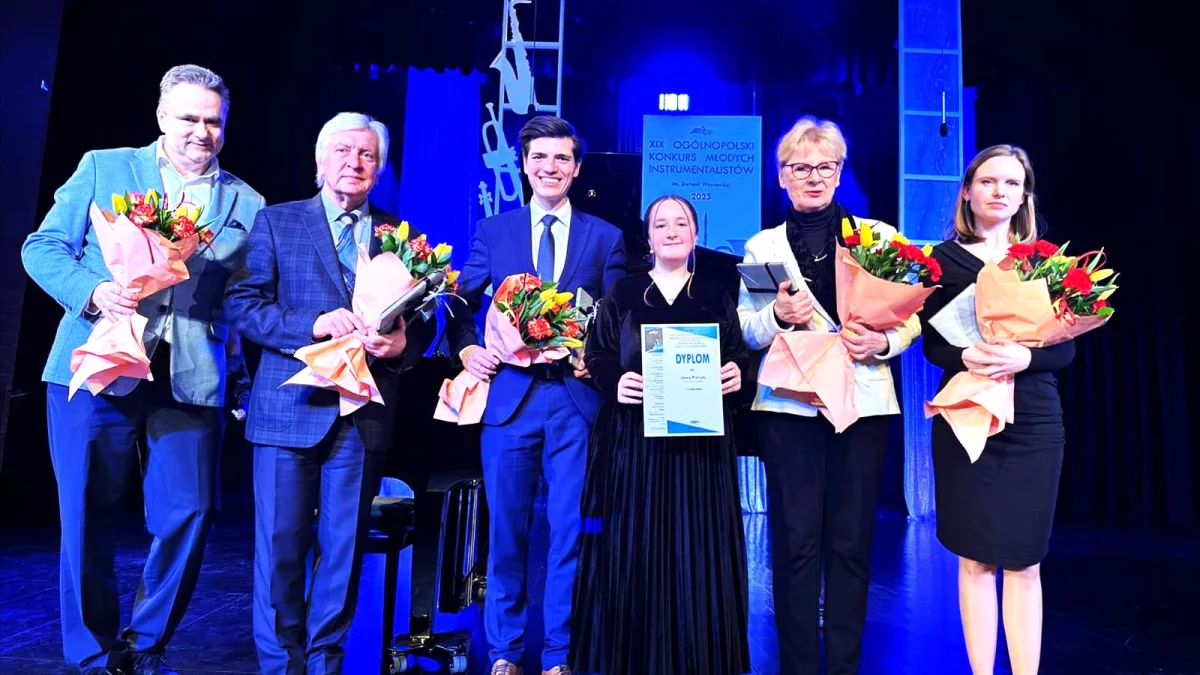 Laur dla LAURY. Sanocka pianistka gwiazdą Ogólnopolskiego Konkursu Młodych Instrumentalistów - Zdjęcie główne