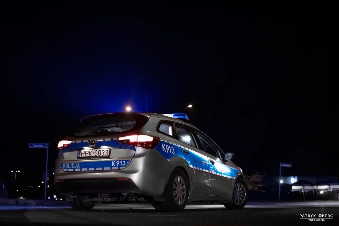 Obywatelskie zatrzymanie pijanego kierowcy na ul. Kochanowskiego w Sanoku - Zdjęcie główne