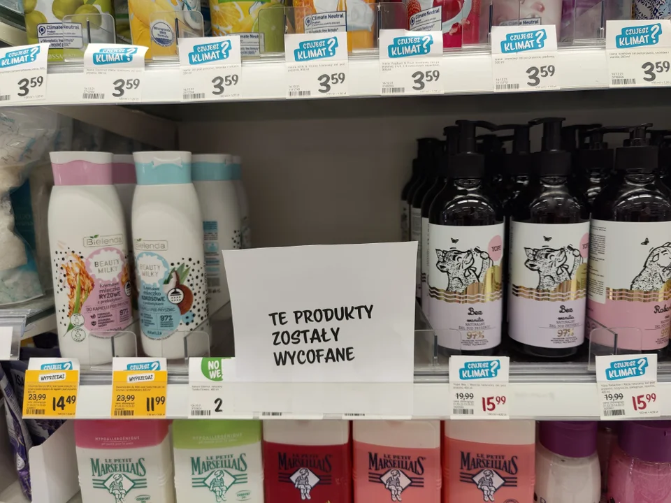 Z Rossmanna zniknęły białoruskie i rosyjskie wyroby