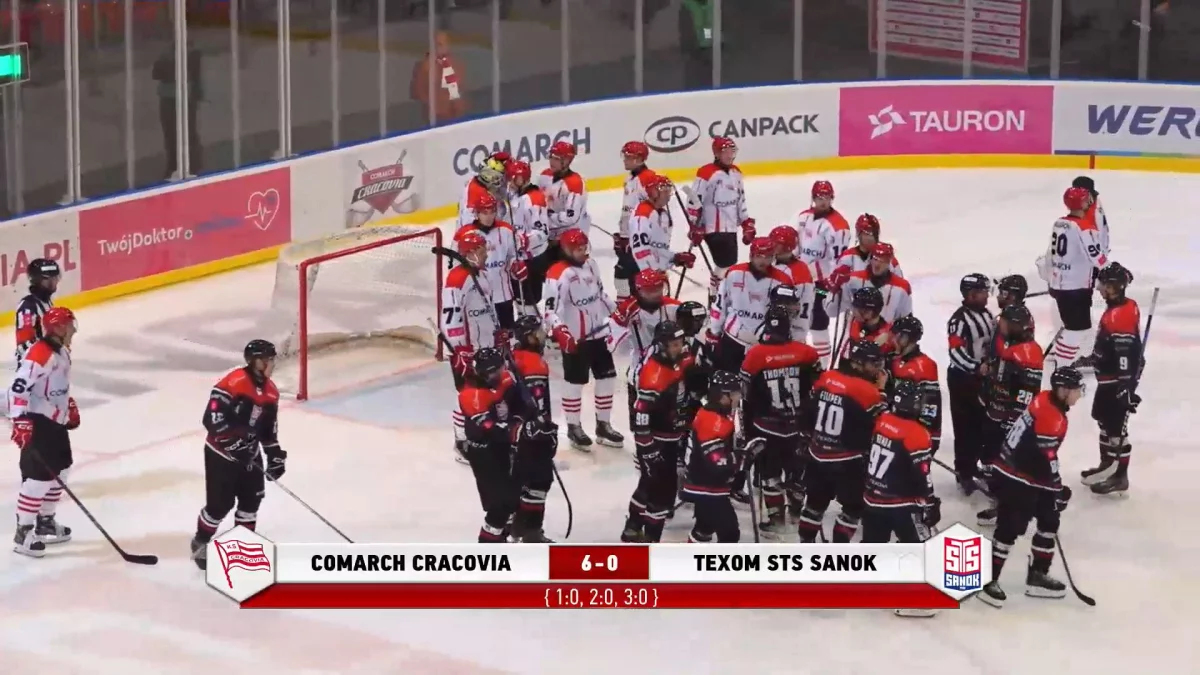 W Krakowie do jednej bramki. Najwyższa porażka sanoczan 6-0 - Zdjęcie główne