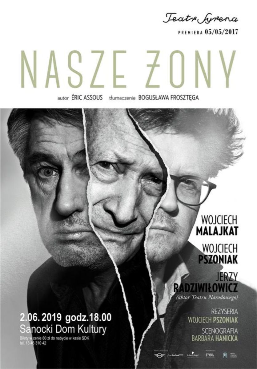 SANOK: Już dzisiaj sztuka pt. "Nasze Żony"   - Zdjęcie główne
