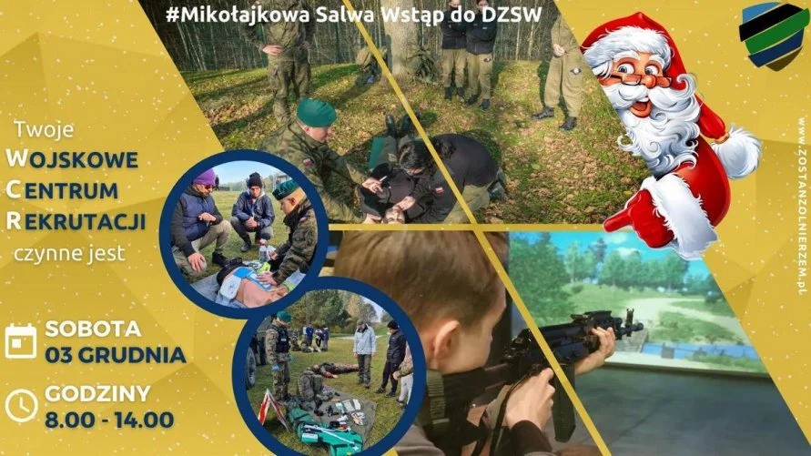 Mikołajkowa salwa w Wojskowym Centrum Rekrutacji w Sanoku - Zdjęcie główne