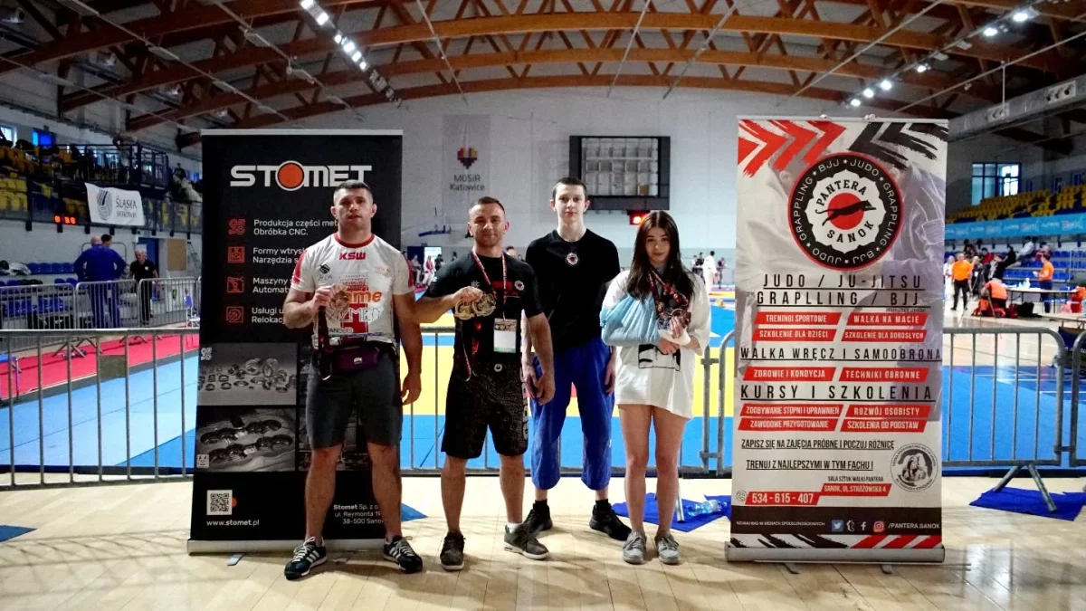 Sanoczanie z medalami na Mistrzostwach Polski w Ju-Jitsu Sportowym – Katowice 2025 - Zdjęcie główne
