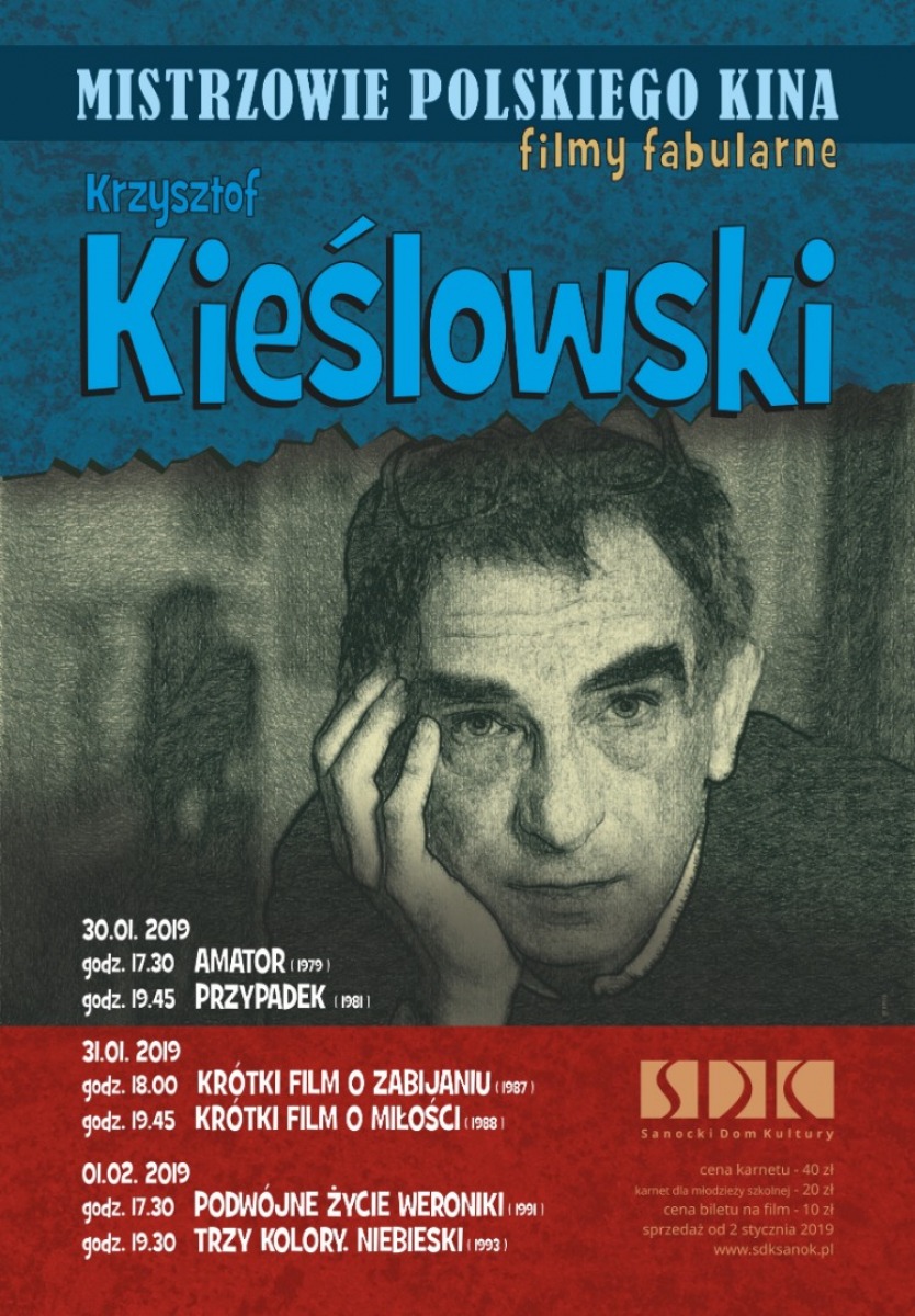 MISTRZOWIE POLSKIEGO KINA. Przegląd Filmów Fabularnych Krzysztofa Kieślowskiego - Zdjęcie główne