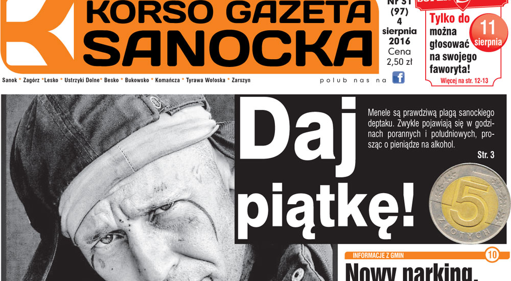 Korso Gazeta Sanocka nr 31/2016 - Zdjęcie główne