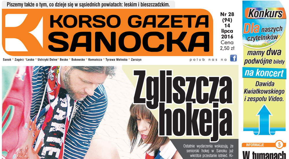 Korso Gazeta Sanocka 28/2016 - Zdjęcie główne