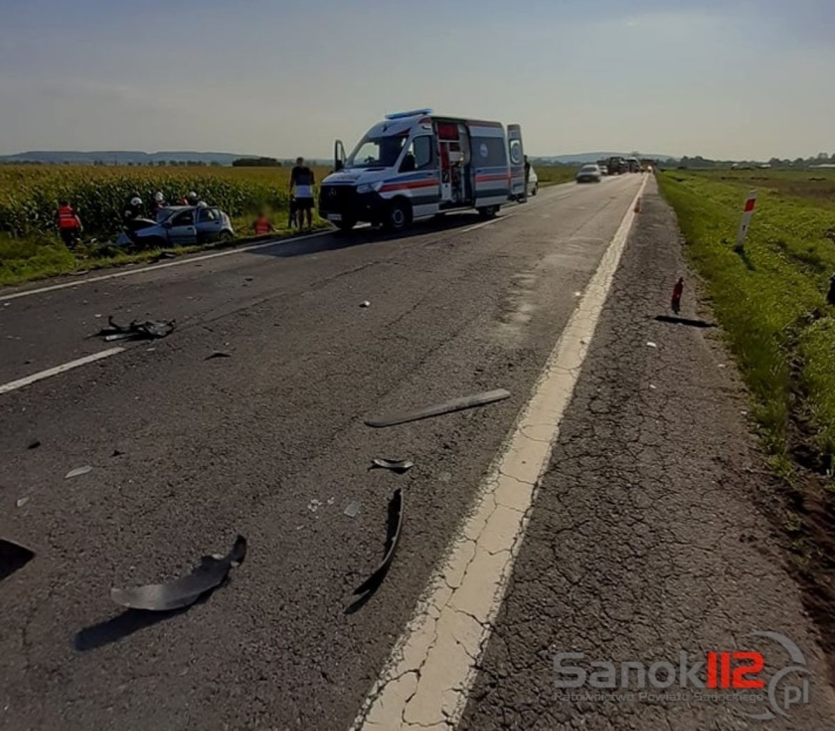 Tragiczny wypadek w Zarszynie [ZDJĘCIA] - Zdjęcie główne