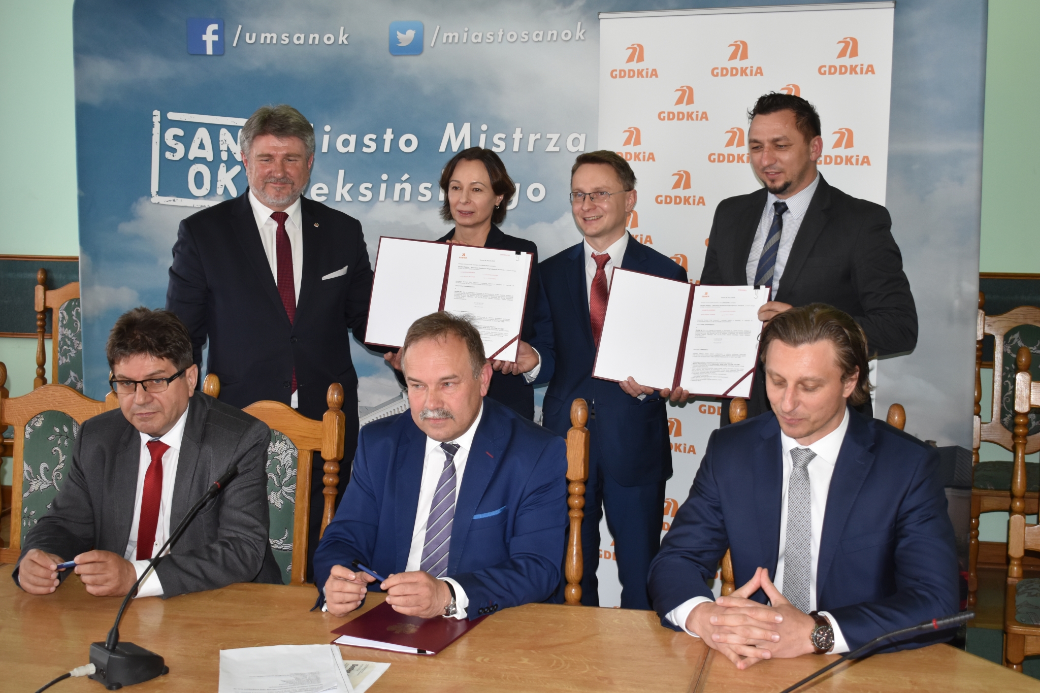Podpisano umowe na remont ul. Krakowskiej i Rymanowskiej [WIDEO] - Zdjęcie główne