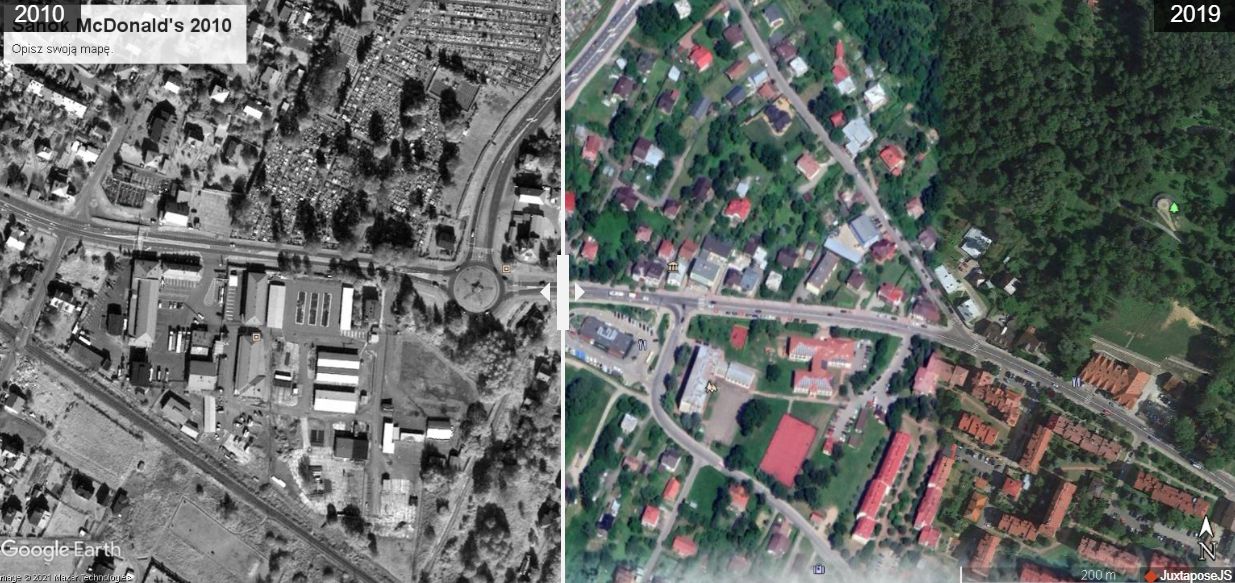 Zobacz jak zmieniało się Podkarpacie na przestrzeni lat [ZDJĘCIA  Z LOTU PTAKA] - Zdjęcie główne